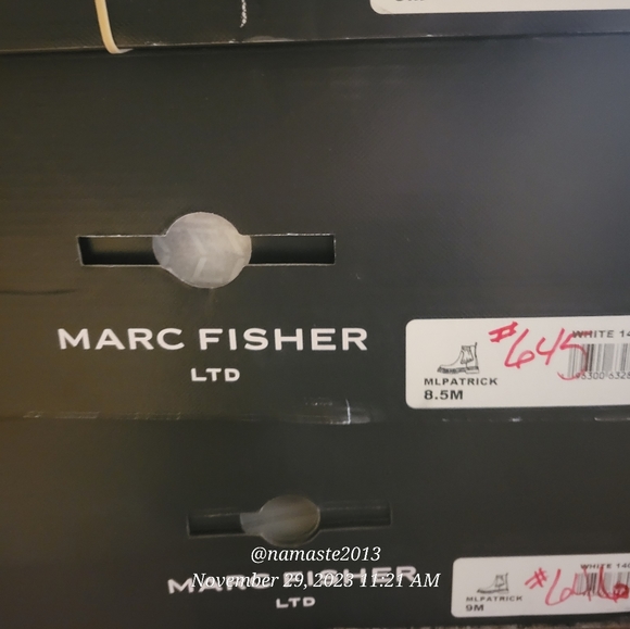 Marc Fisher Patrick Chelsea Slip On Leather Moto Boot Combat Lug Sole 8.5 #645 - Picture 8 of 9